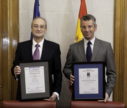 Icex obtiene la certificación ISO 9001 de Aenor para gestionar becas de internacionalización