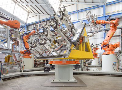 Mesa de posicionamiento para cargas pesadas