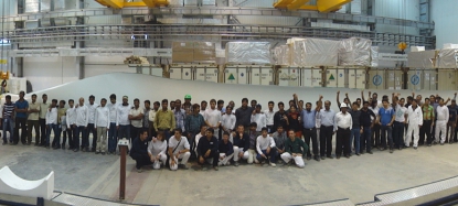 Gamesa refuerza su base industrial en India con la apertura de su primera planta de palas