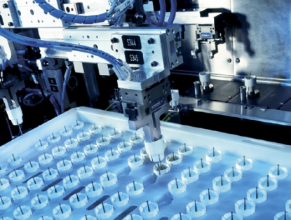 Componentes para el manipulado en salas blancas