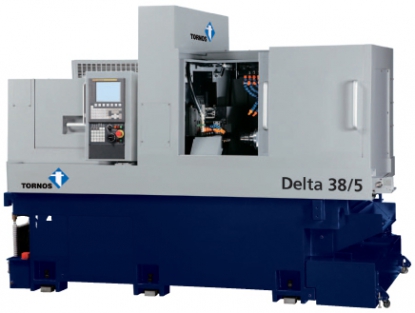 Torno para piezas de hasta 38 mm de diámetro con 5 ejes lineales y 2 ejes C