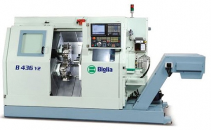 Torno CNC de doble cabezal, doble torre con herramientas motorizadas y eje Y