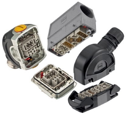 Conectores para conexiones de alta densidad mediante cableados para vídeo en vehículos móviles