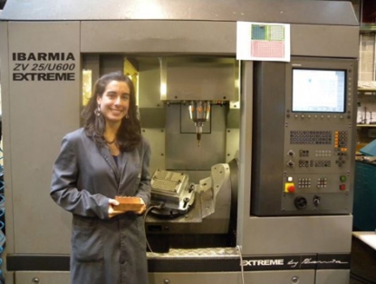 Una ingeniera vasca gana un premio nacional al mejor proyecto de fin de carrera