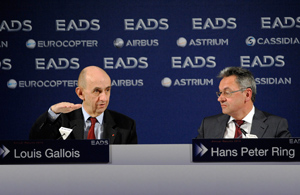 EADS comunica sus resultados del ejercicio 2011