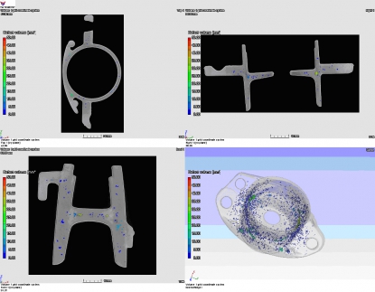Sistema de rayos X industrial Nikon y tomografía para la verificación de componentes
