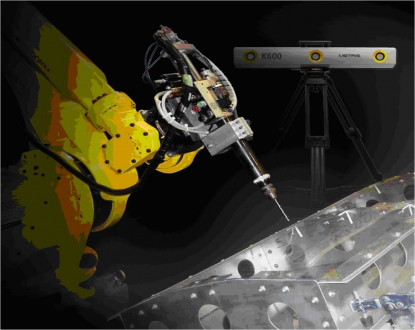 K-Robot: Control adaptativo de proceso guiado por robot