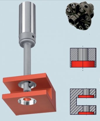 Gama de herramientas para avellanado