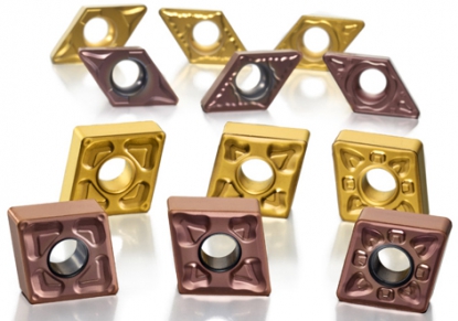 Pequeña selección plaquitas de torneado que simplifican la elección del usuario