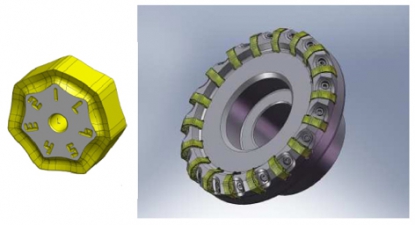 Programa de fresas para un planeado de alta eficiencia Dijet