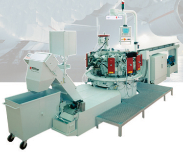 Máquina transfer circular para trabajos a la barra Hydromat de Pfiffner