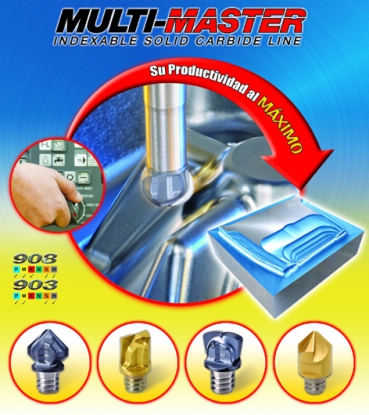 Iscar Multimaster: 6.000 combinaciones de fresas de cabeza recambiable y sin puesta a punto