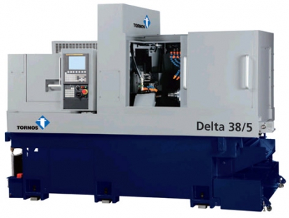 Torno Delta 38, con 5 ejes lineales y 2 ejes C