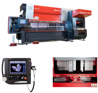 Gama de plegadoras multiejes de accionamiento híbrido