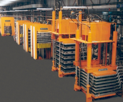 Soluciones personalizadas basadas en prensas hidráulicas de Marzola