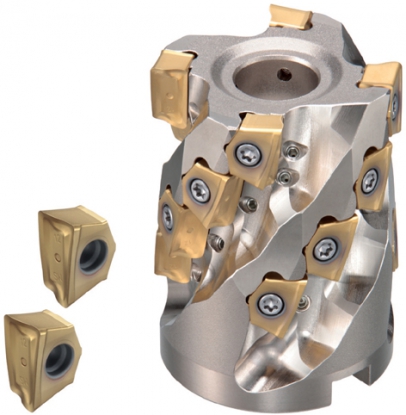 Fresa para mecanizado de aleaciones de titanio