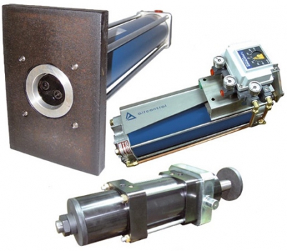 Gama de cilindros neumáticos