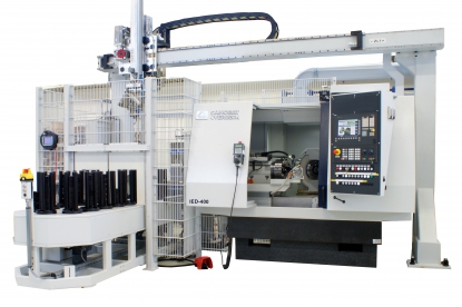 Rectificadora simultánea de interiores y exteriores que reduce los tiempos de ciclo