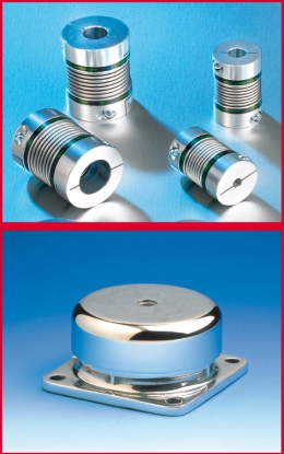 Acoplamiento y elementos antivibratorios