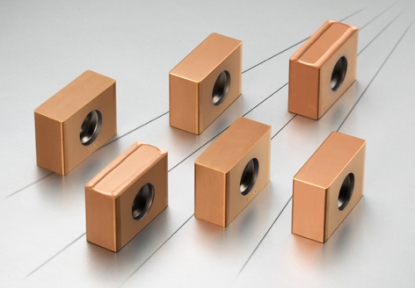 Plaquita de corte más ligera para el fresado de engranajes