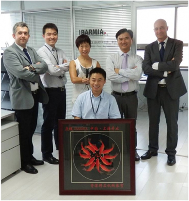 Ibarmia inaugura su delegación en Shanghái