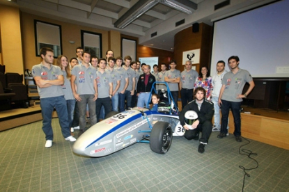 Un monoplaza de la E.T.S. de Ingeniería de Bilbao disputará una carrera en el circuito inglés de Silverstone