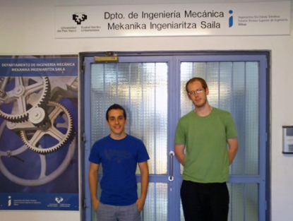 Dos alumnos de la E.T.S. de Ingeniería de Bilbao, los mejores de Europa en ingeniería de precisión