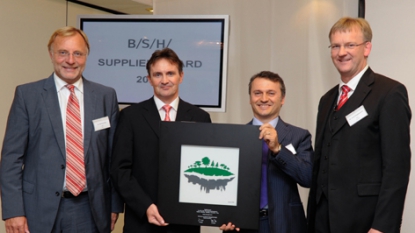 BSH honra a RadiciGroup con el Premio al Proveedor 2010-2011