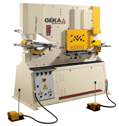 Cizalla-punzonadora de 2 cilindros Bendicrop 85 de Geka