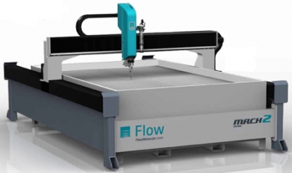 Máquina de corte por agua serie Mach 2c de Flow