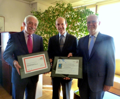 El Aeropuerto de Madrid-Barajas renueva el Sello de la Excelencia Europea 400+