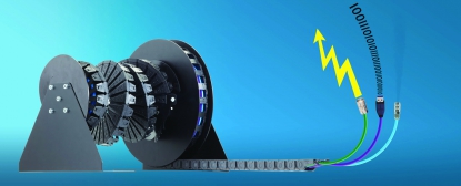 Cadenas portacables con más posibilidades de realizar movimientos circulares