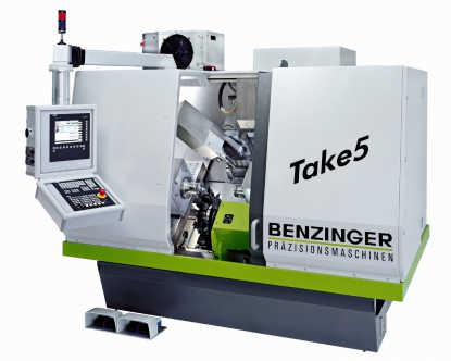 Centro de torneado / fresado multitasking de 5 ejes