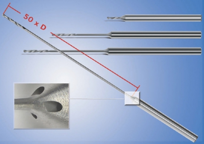 Nuevas versiones de microbrocas flexibles