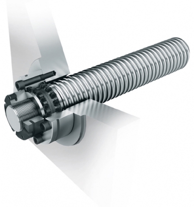 Rodamiento axial híbrido a bolas de contacto angular para husillos roscados fiables incluso en carreras reducidas