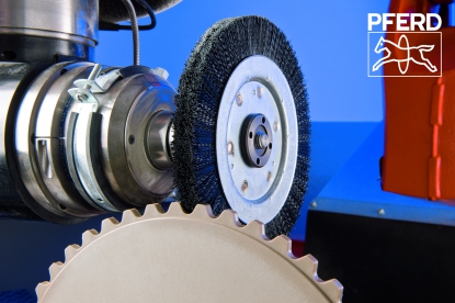 Cardas de nylon para limpieza y desbarbado sin dañar la superficie