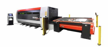 Máquina combinada láser de fibra