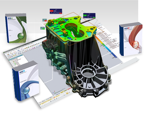 Software paramétrico potente de ingeniería inversa
