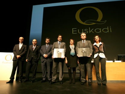 Se entregan los Premios Q Plata y Q Oro del Premio Vasco a la Calidad de Gestión 2012