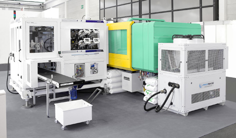 Versión de inyectora para la industria de envase y embalaje | izaro.com