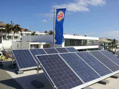 Burger King apuesta por las renovables de la mano de Bioenergy en Lanzarote