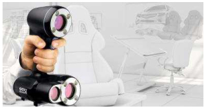 Escáner 3D portátil de luz blanca