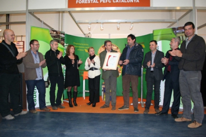 Gecbiocat recibe el Certificado PEFC de Cadena de Custodia