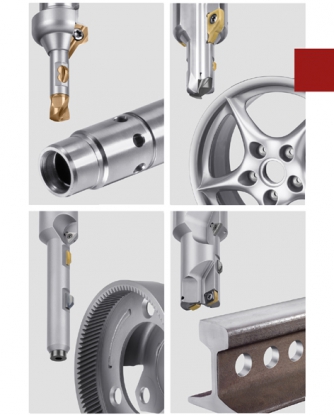 Herramientas para taladrar y chaflanar