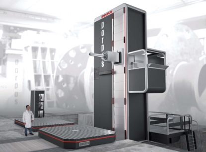 Mandrinadora de gran tamaño y precisión