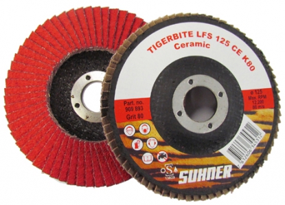 Muelas abrasivas de láminas en abanico, agresivas y a la vez dóciles