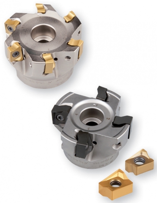 Fresas con plaquitas de doble cara