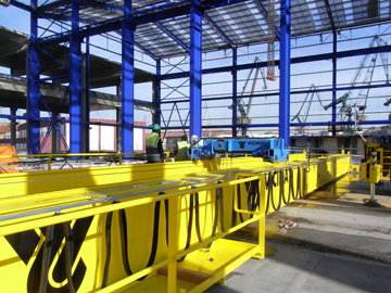 Vicinay Cemvisa entrega seis nuevos puentes grúa