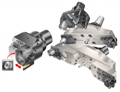 Cabezas de ranurado frontal que ofrecen nuevos niveles de productividad