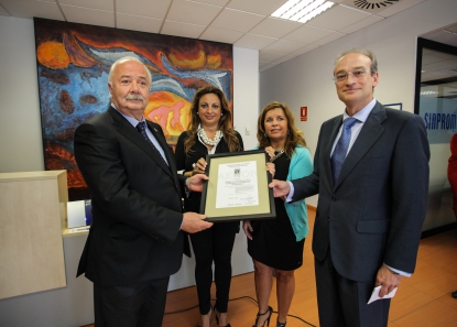 Sinpromi recibe la certificación de accesibilidad universal de Aenor